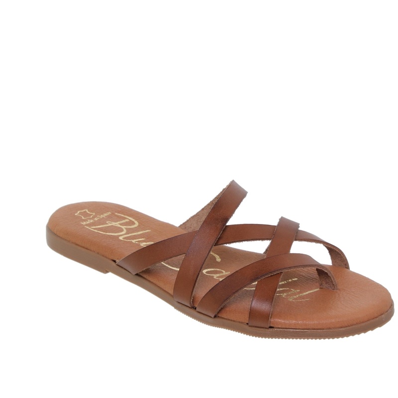 5002BLU/328 · SANDALIA SEÑORA PIEL