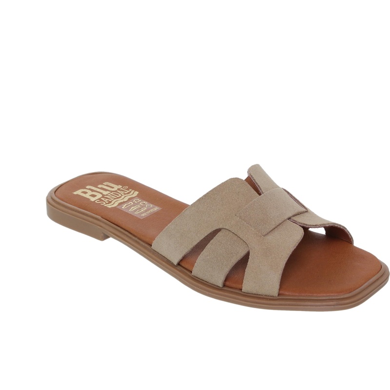 2401BLU/127 · SANDALIA SEÑORA PIEL