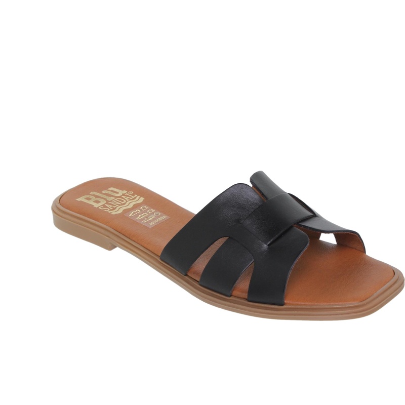 2401BLU/127 · SANDALIA SEÑORA PIEL