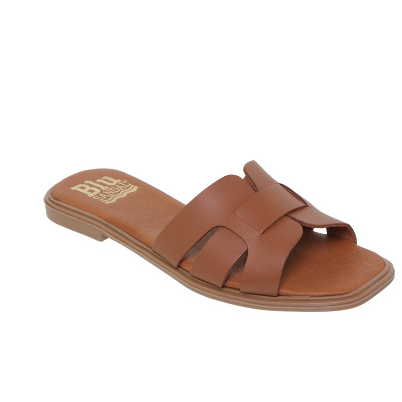 2401BLU/127 · SANDALIA SEÑORA PIEL