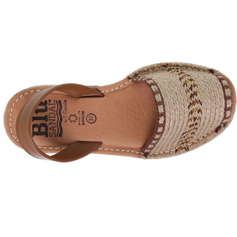 15521BLU/136 · SANDALIA SEÑORA 