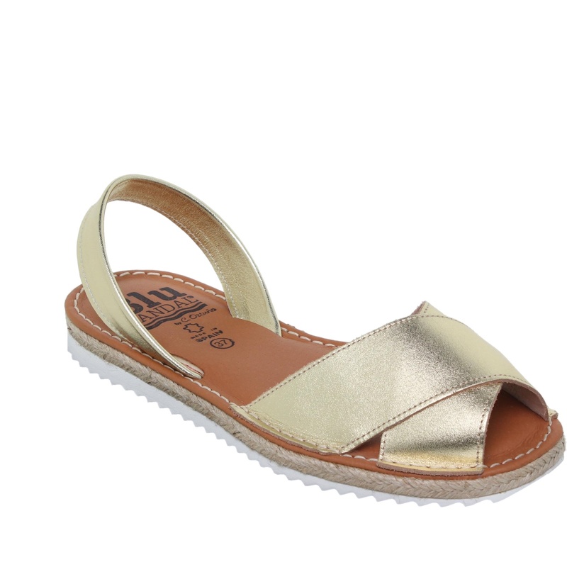 15394BLU/136 · SANDALIA SEÑORA PIEL