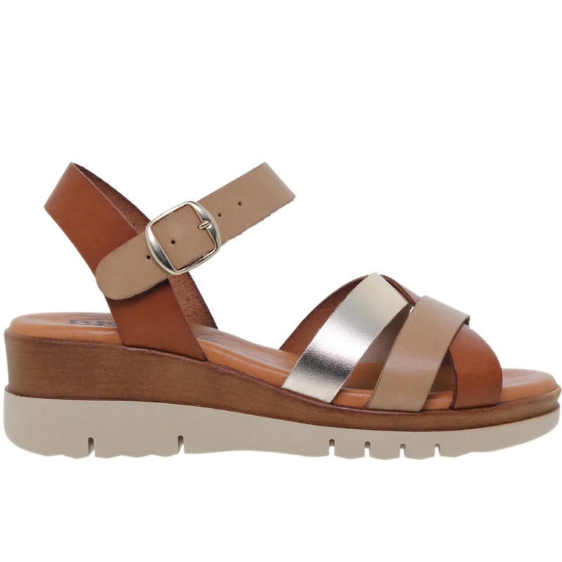251053BLU/404 · SANDALIA SEÑORA PIEL