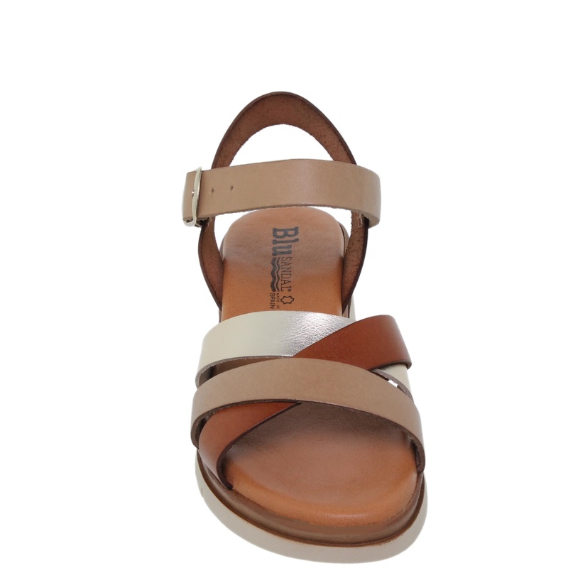 251053BLU/404 · SANDALIA SEÑORA PIEL