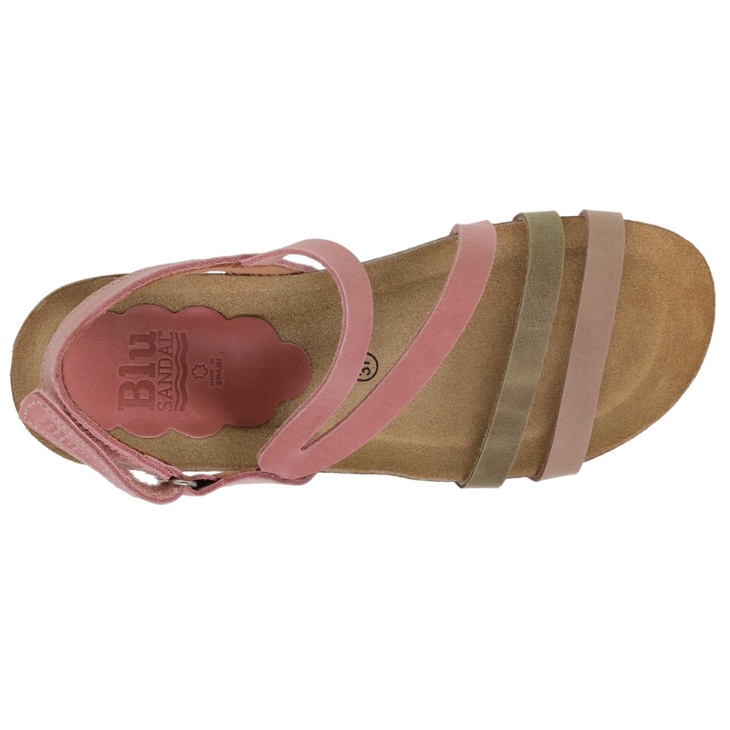 422BLU/68 · SANDALIA SEÑORA PIEL