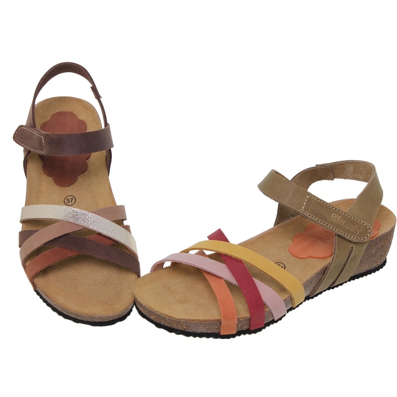 423BLU/68 · SANDALIA SEÑORA PIEL