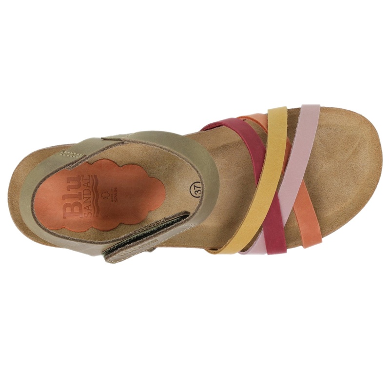 423BLU/68 · SANDALIA SEÑORA PIEL