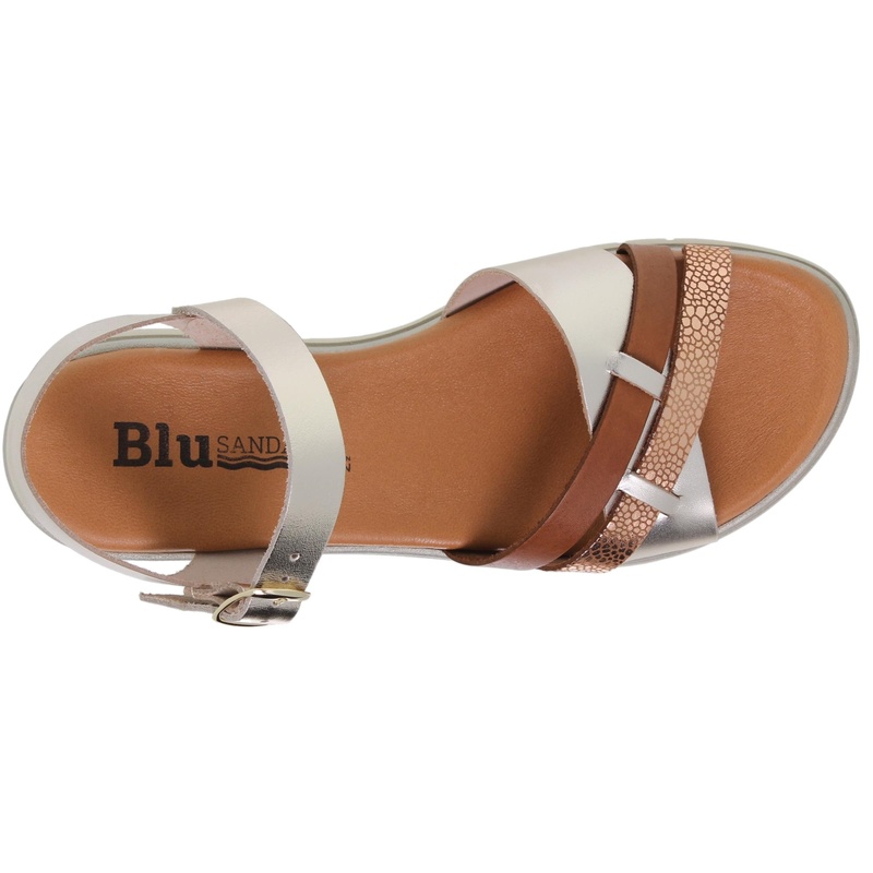 251063BLU/404 · SANDALIA SEÑORA PIEL