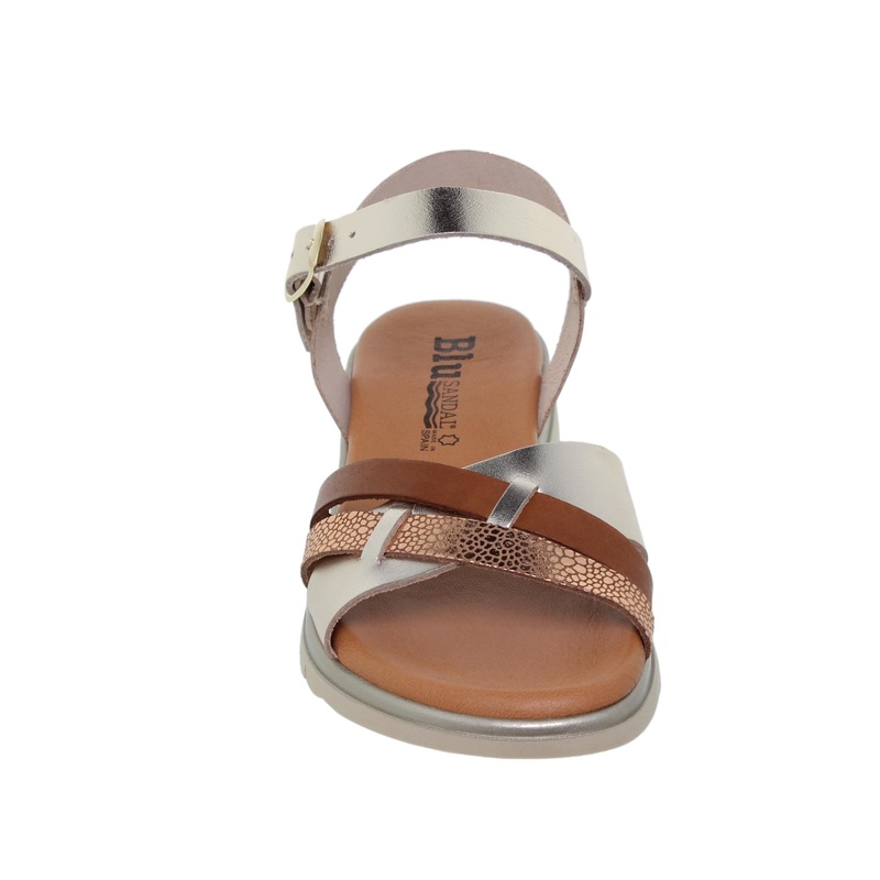 251063BLU/404 · SANDALIA SEÑORA PIEL