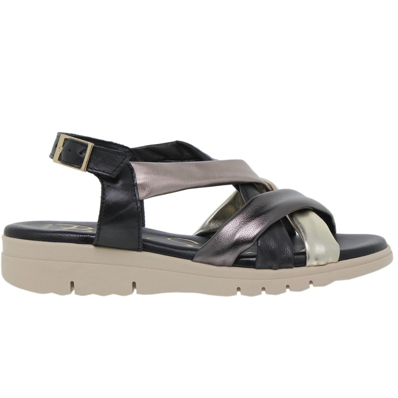 510BLU/42 · SANDALIA SEÑORA PIEL