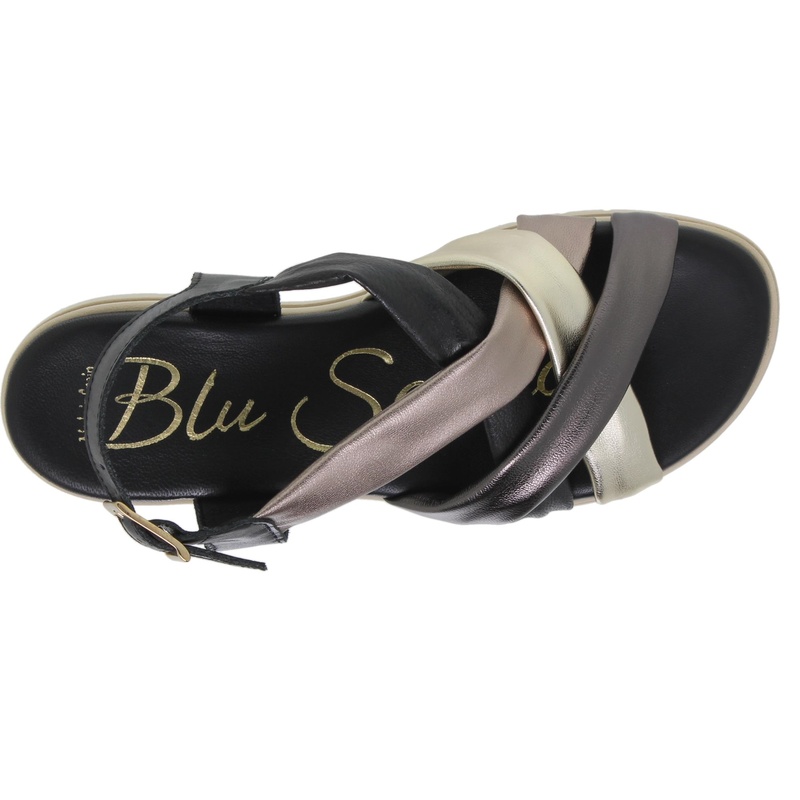 510BLU/42 · SANDALIA SEÑORA PIEL