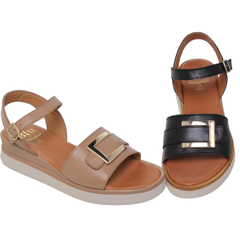 14596BLU/37 · SANDALIA SEÑORA PIEL