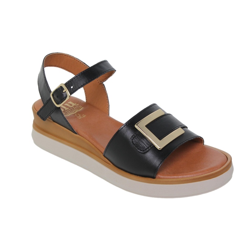 14596BLU/37 · SANDALIA SEÑORA PIEL