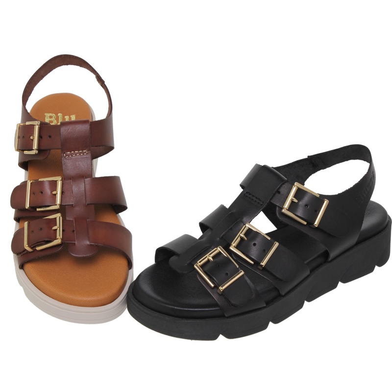 58804BLU/68 · SANDALIA SEÑORA PIEL