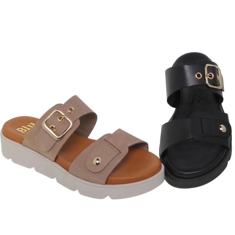 58803BLU/68 · SANDALIA SEÑORA PIEL