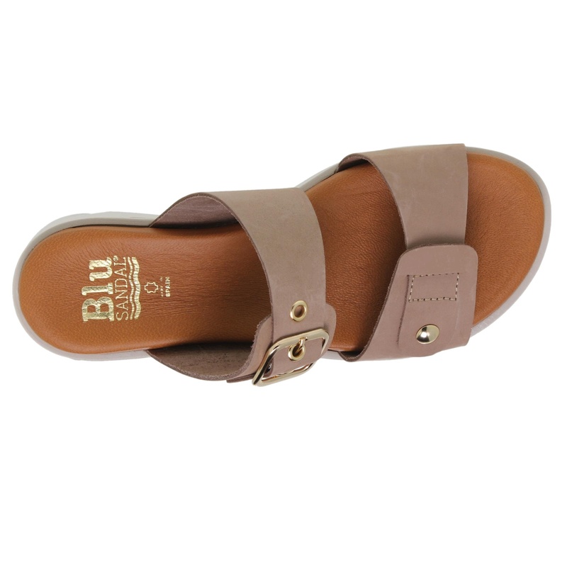 58803BLU/68 · SANDALIA SEÑORA PIEL
