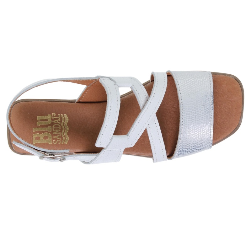 2508BLU/127 · SANDALIA SEÑORA PIEL