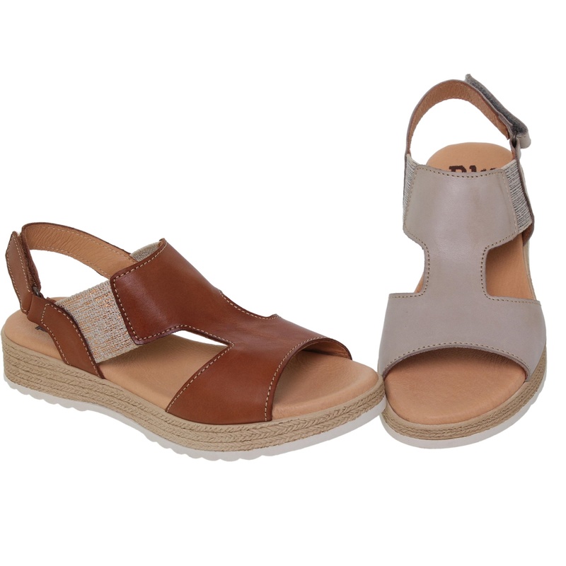 3701BLU/68 · SANDALIA SEÑORA PIEL