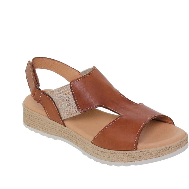 3701BLU/68 · SANDALIA SEÑORA PIEL