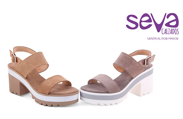 Latest addition at catalogue of Spring Summer of Seva spanish quality wholesale shoes Calzados Seva