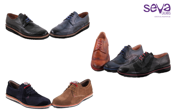 Novedades otono catalogo de zapatos de hombre al por mayor online Elche Calzados Seva
