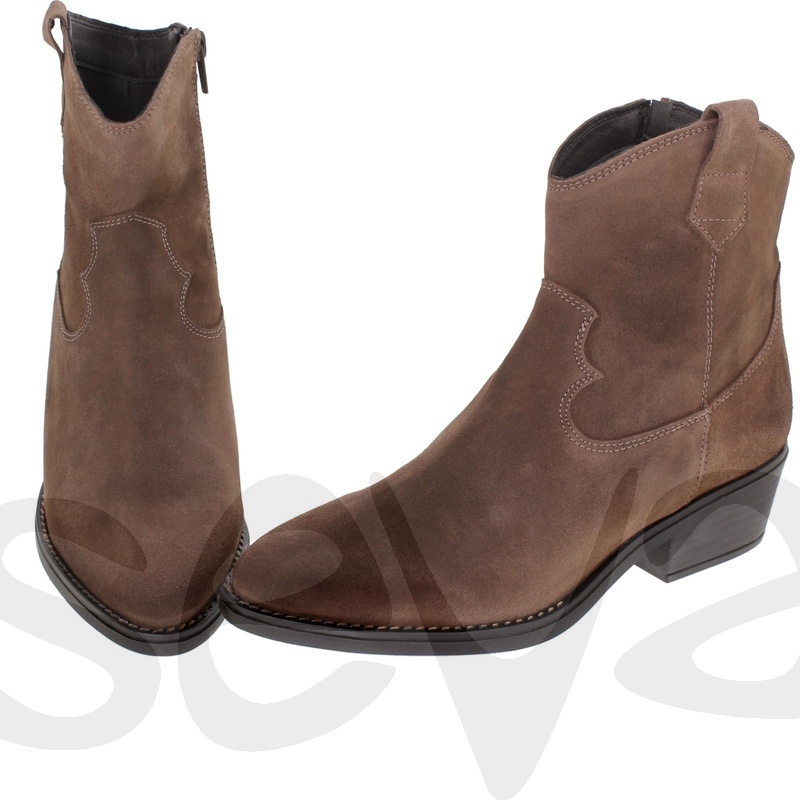 Botín cowboy mujer