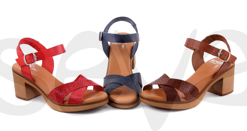 AMELIE ESSENCE 401ESS · SANDAL WOMAN LEATHER