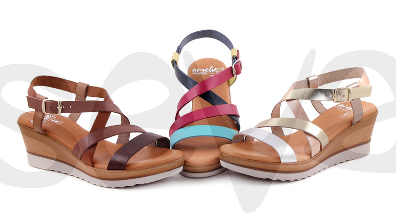 AMELIE ESSENCE 456ES · SANDAL WOMAN LEATHER