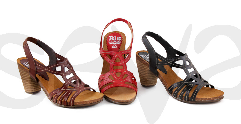 BLUSANDAL 401BLU · SANDAL WOMAN LEATHER