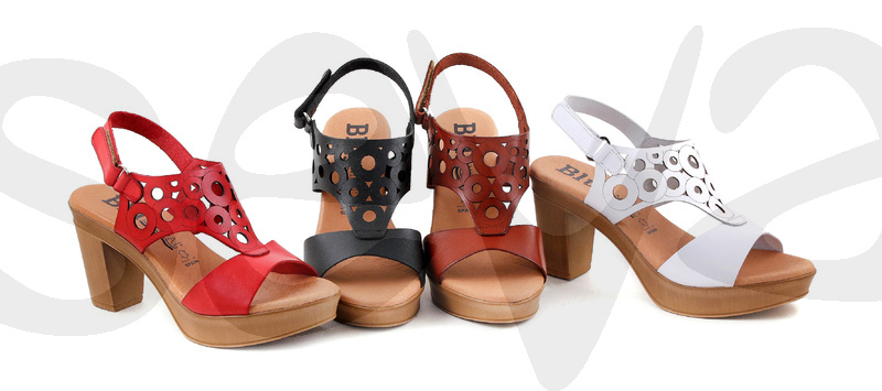 BLUSANDAL              8076BLU · SANDAL WOMAN LEATHER