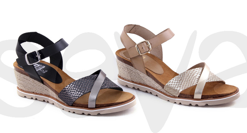 BLUSANDAL S105BLU · SANDAL WOMAN LEATHER