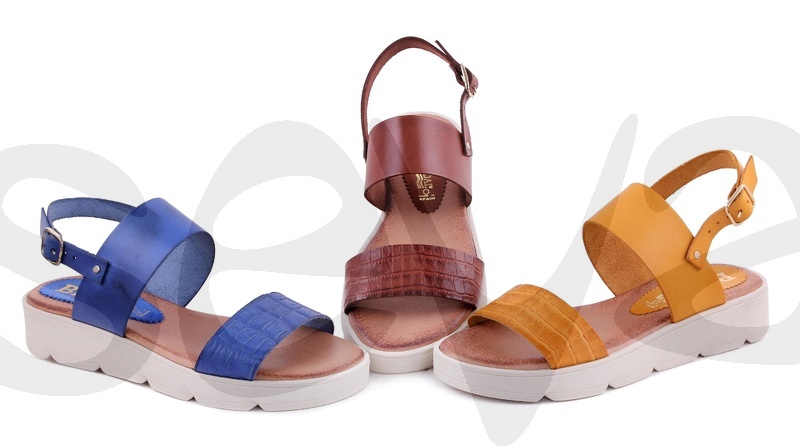 BLUSANDAL 150BLU · SANDAL WOMAN LEATHER